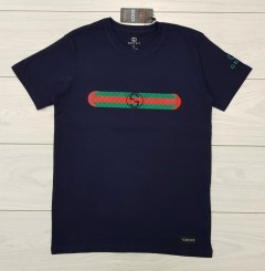 GUCCI Mens T-Shirt (NAVY) (S - M - L - XL )