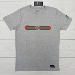 GUCCI Mens T-Shirt (GRAY) (S - M - L - XL )