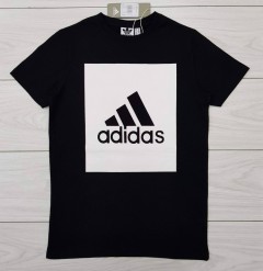 ADIDAS Mens T-Shirt (BLACK) (S - M - L - XL ) 