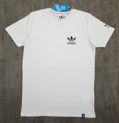 ADIDAS Mens T-Shirt (WHITE) (S - M - L - XL )