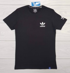 ADIDAS Mens T-Shirt (BLACK) (S - M - L - XL )