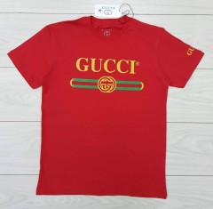 GUCCI Mens T-Shirt (RED) (S - M - L - XL )