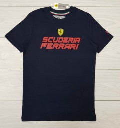 FERRARI Mens T-Shirt (NAVY) (S - M - L - XL )