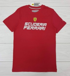 FERRARI Mens T-Shirt (RED) (S - M - L - XL ) 