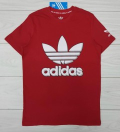 ADIDAS Mens T-Shirt (RED) (S - M - L - XL )