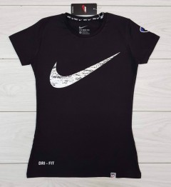 NIKE Ladies T-Shirt (BLACK) (S - M - L - XL) 