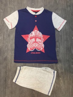 PM Boys T-Shirt And Shorts Set (PM) (6 to 12 Years)