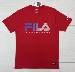 FILA Mens T-Shirt (RED) (S - M - L - XL )