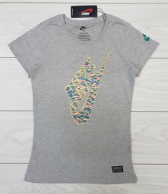 NIKE Ladies T-Shirt (GRAY) (S - M - L - XL) 