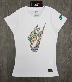 NIKE Ladies T-Shirt (WHITE) (S - M - L - XL) 