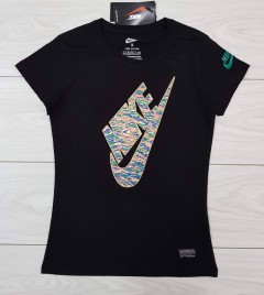 NIKE Ladies T-Shirt (BLACK) (S - M - L - XL) 