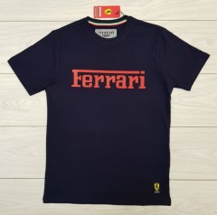 FERRARI Mens T-Shirt (NAVY) (S - M - L - XL )