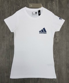 ADIDAS Ladies T-Shirt (WHITE) (S - M - L - XL)