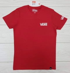 VANS Mens T-Shirt (RED) (S - M - L - XL )