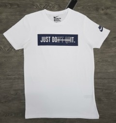 NIKE Mens T-Shirt (WHITE) (S - M - L - XL )