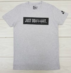 NIKE Mens T-Shirt (GRAY) (S - M - L - XL )