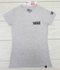 VANS Ladies T-Shirt (GRAY) (S - M - L - XL)