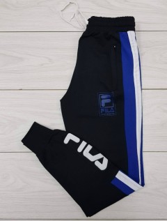 FILA Mens Pants (BLACK - BLUE) (MD) (S - M - L - XL - XXL) (Made in Turkey) 
