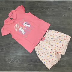 PM Girls T-Shirt And Shorts Set (PM) (6 to 7 Years)