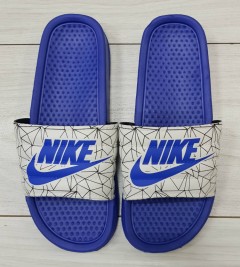 NIKE Mens Slippers (BLUE - WHITE) (MD) (40 to 45) 