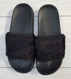 NIKE Mens Slippers (BLACK - DARK BROWN) (MD) (40 to 45) 