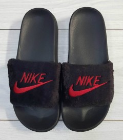 NIKE Mens Slippers (BLACK - RED) (MD) (40 to 45) 