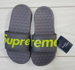 SUPREME Ladies Slippers (GRAY - GREEN) (MD) (35 to 40)