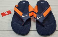 NIKE Mens Slippers (NAVY - ORANGE) (MD) (40 to 45)