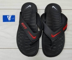 NIKE Mens Slippers (BLACK - RED) (MD) (40 to 45)
