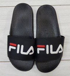 FILA  Ladies Slippers (BLACK) (MD) (36 to 40)