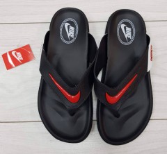 NIKE Mens Slippers (BLACK - RED) (MD) (40 to 45)