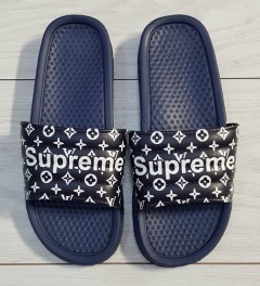 SUPREME  Mens Slippers (NAVY) (MD) (40 to 45) 