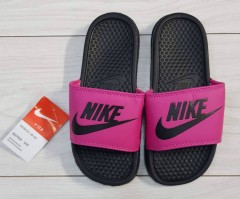 NIKE Ladies Slippers (BLACK - PINK) (MD) (35 to 40)