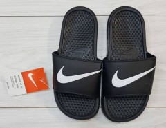 NIKE Ladies Slippers (BLACK) (MD) (35 to 40)