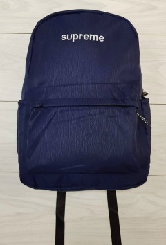 SUPREME Back Pack (NAVY) (MD) (Free Size)