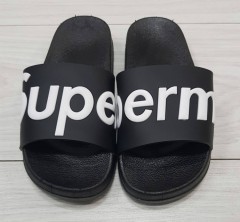 SUPREME  Ladies Slippers (BLACK) (MD) (36 to 40)