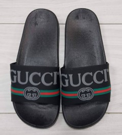 GUCCI Mens Slippers (BLACK) (MD) (40 to 44)