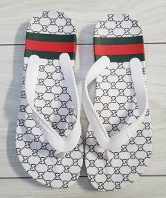 GUCCI Mens Slippers (WHITE) (MD) (40 to 44)