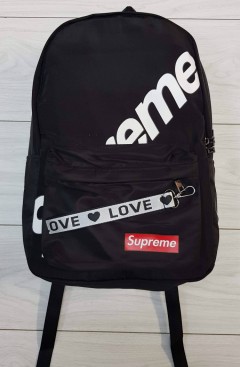 SUPREME Back Pack (BLACK) (MD) (Free Size)