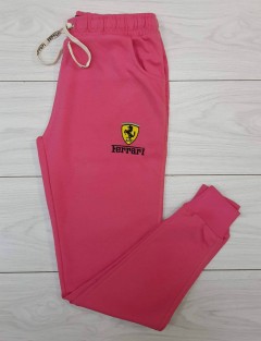 FERRARI Ladies Pants (PINK) ( L ) 