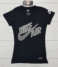 NIKE Ladies T-Shirt (BLACK) (S - M - L - XL)