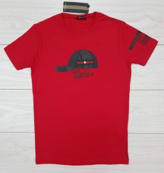 GUCCI  Mens Turkey T-Shirts (RED) (S - M - L - XL - XXL )
