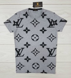 LOUIS VUITTON Mens Turkey T-Shirts (GRAY) (S - M - L - XL - XXL ) 