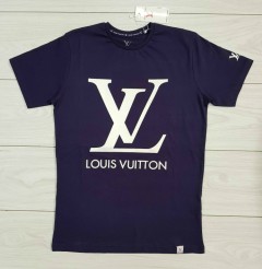 LOUIS VUITTON Mens T-Shirt (NAVY) (S - M - L - XL )