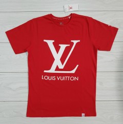 LOUIS VUITTON Mens T-Shirt (RED) (S - M - L - XL ) 