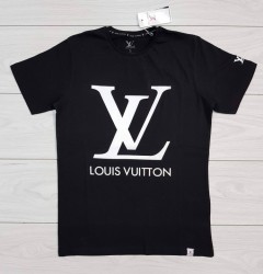 LOUIS VUITTON Mens T-Shirt (BLACK) (S - M - L - XL )