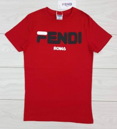FENDI Mens T-Shirt (RED) (S - M - L - XL )