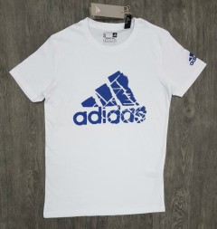 ADIDAS Mens T-Shirt (WHITE) (S - M - L - XL )