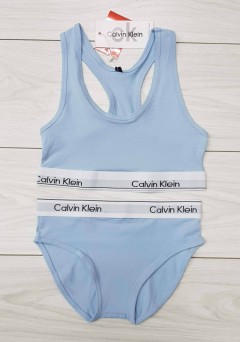 CALVIN KLEIN Ladies Panty Set (BLUE) (S - M - L) 