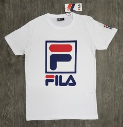 FILA Mens T-Shirt (WHITE) (S - M - L - XL ) 